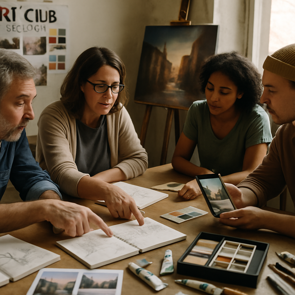 Werdungsprozess von Künstlern: Einblicke im Art Club Seelbach